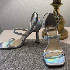 BP Silver Holographic Women's Heels
